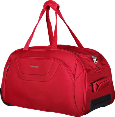 

Aristocrat Cactus-V Duffle on Wheel 57 cm (Red) Duffel Strolley Bag(Red)