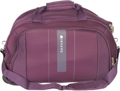 

Safari Vertigo II 65 cm Duffle on Wheel (Purple) Duffel Strolley Bag(Purple)