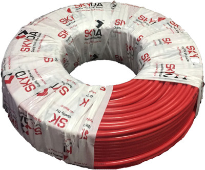 

SKYDA PVC 10.0 sq/mm Red 100 m Wire(Red)