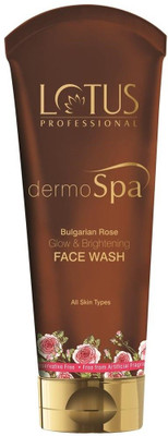 

Lotus Professional Dermo Spa Bulgarian Rose Glow & Brightening Enhancing Face Wash (80g) Face Wash(80 g)