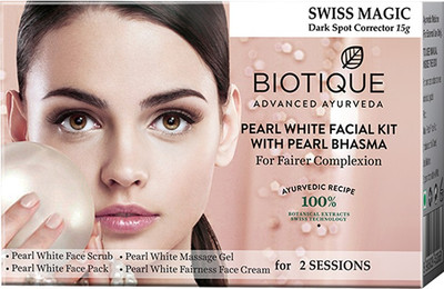 

Biotique Bio Pearl White Facial Kit 75 g(Set of 5)