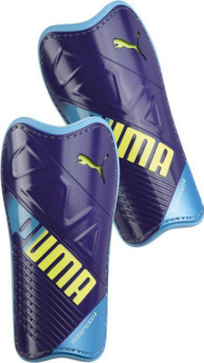 

Puma evoSPEED 3.3 Football Shin Guard(L, Purple), Prism violet-fluro yellow-scub