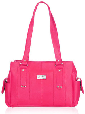 

Lady bar Shoulder Bag(Pink)