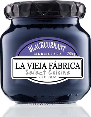 

La Vieja Fabrica Blackcurrant Mermelada (Jam) 285 g