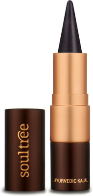 

SoulTree Ayurvedic Kajal - 011 Pure Black Colour(Pure Black)