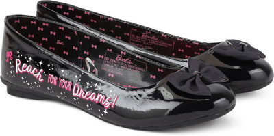 

Barbie Girls Slip on Ballerinas(Black