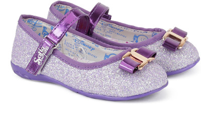 

Disney Princess Girls Velcro Ballerinas(Purple