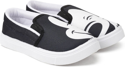 

Mickey Boys Slip on Sneakers(Black