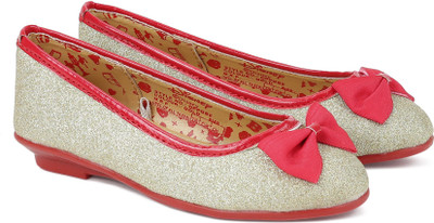 

Disney Princess Girls Slip on Ballerinas(Gold