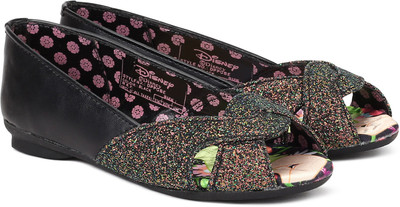 

Disney Princess Girls Slip on Ballerinas(Black