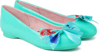 

Disney Princess Girls Slip on Ballerinas(Green, Sea green