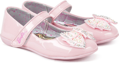 

Barbie Girls Velcro Ballerinas(Pink, Peach