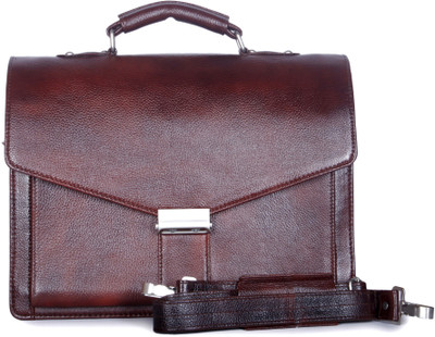 

Bharat Leather Emporium 16 inch Laptop Messenger Bag(Brown), Chocolate