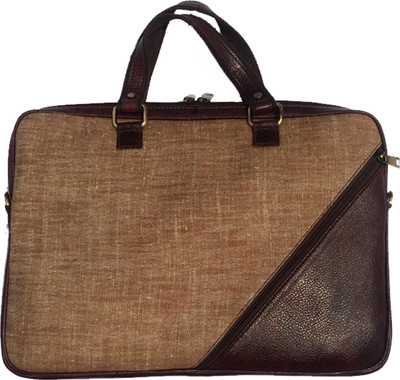 

Papercup 17 inch Laptop Messenger Bag(Beige)