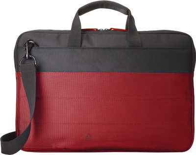 

HP 15.6 inch Laptop Messenger Bag(Red, Black), Black;red
