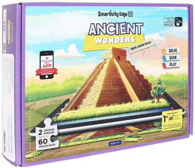 

Smartivity Edge Ancient Wonders Jigsaw Puzzle(Multicolor)