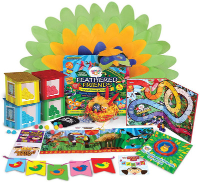 

Genius Box Learning Toys for Children Feathered Friends Activity Kit(Multicolor)