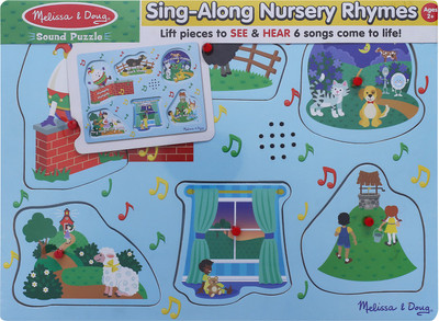 

Melissa & Doug Sing Along Nursery Rhyme Set(Multicolor)