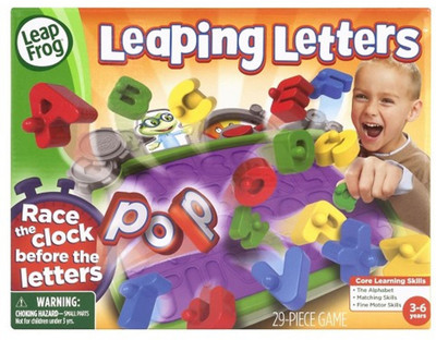 

LeapFrog LETTERS ON THE LOOSE ALPHABET GAME(Multicolor)