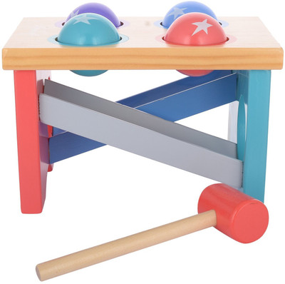 

Hamleys Wooden Hammer Ball Game(Multicolor)