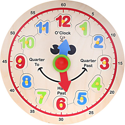 

Hape Hour Clock For Children(Multicolor)