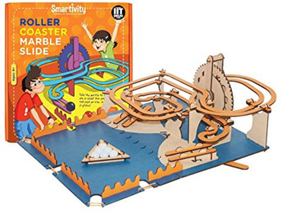 

Smartivity Roller Coaster Marble Slide Educational Toy(Multicolor)