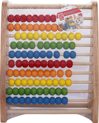 

Hape Rainbow Bead Abacus Set(Multicolor)