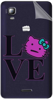 Snooky Soft Transparent Tpu Film For Micromax Canvas Doodle 3 A102 Love Micromax Canvas Doodle 3 A102 Mobile Skin(Transparent)