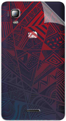 Snooky Soft Transparent Tpu Film For Micromax Canvas Doodle 3 A102 Italy Check Micromax Canvas Doodle 3 A102 Mobile Skin(Transparent)