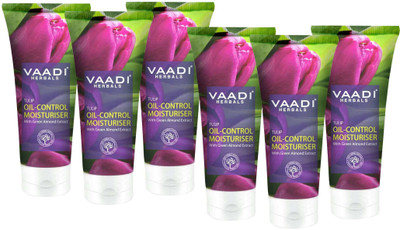 

VAADI Tulip Oil Control Moisturizer with Green Almonds extract, 60ml x 6 pack(360 ml)