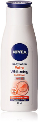 

Nivea Extra Whitening Cell Repair SPF 15 Body Lotion(75 ml)