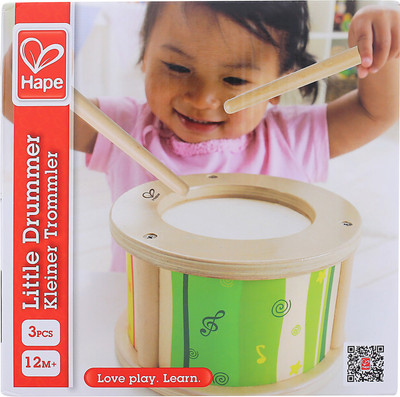 

Hape Little Drum Set(Multicolor)