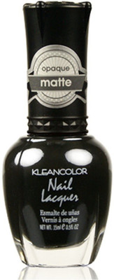 

Kleancolor Matte Finish Nail Polish Matte Black black