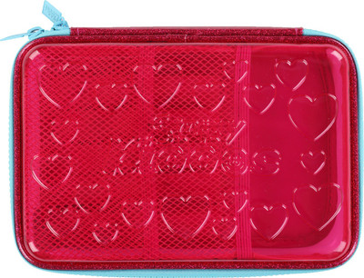 

Smily Kiddos Smily Kiddos Heart Art Polyester Pencil Box(Set of 0, Red)
