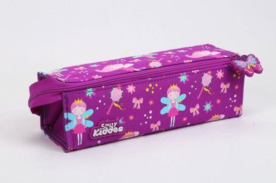 

Smily Kiddos Smily Kiddos Flowers Art Polyester Pencil Box(Set of 0, Purple)