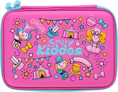 

Smily Kiddos Smily Kiddos Tea Cup Art Polyester Pencil Box(Set of 0, Pink)