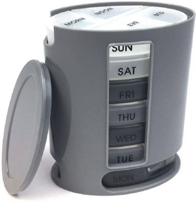 

Perfect shopo 7 Days Pill Box(Grey)