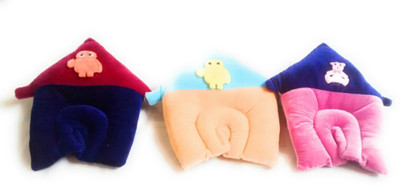 

NewJainTraders Printed Baby Pillow Pack of 3(Multi01)