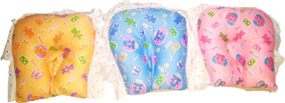 

NewJainTraders Printed Baby Pillow Pack of 3(Multicolor)
