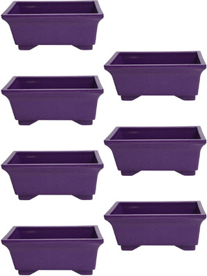 

SHOPTICO Plant Container Set(Pack of 7, Plastic)