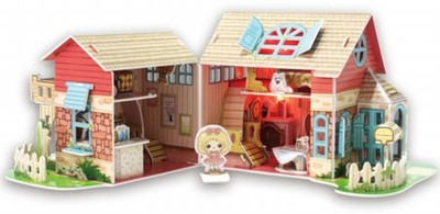 

Cubicfun Sweet Villa(1 Pieces)