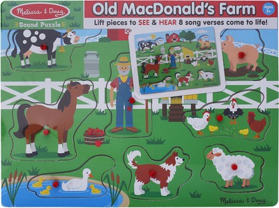 

Melissa & Doug Old Mcdonalds Farm Jigsaw Puzzle(8 Pieces)
