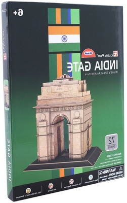 

Cubicfun 3d Puzzle India Gate(72 Pieces)