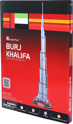 

Cubicfun 3d Puzzle Burj Khalifa(92 Pieces)