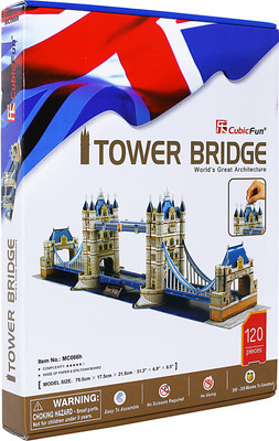 

Cubicfun 3d Puzzle Of Tower Bridge(120 Pieces)