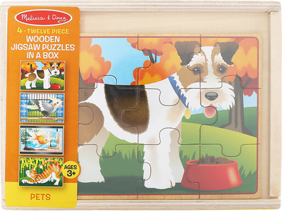 

Melissa & Doug Pets Jigsaw Puzzles(12 Pieces)