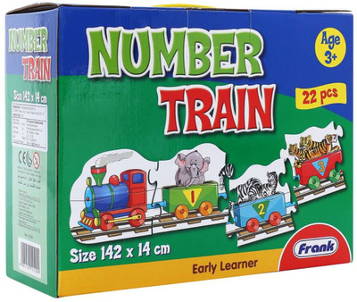 

Frank Puzzle Number Train By(22 Pieces)