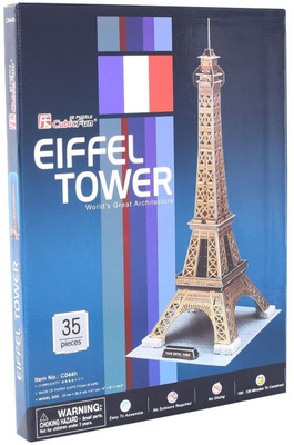 

Cubicfun Eiffel Tower 3d Jigsaw Puzzle(35 Pieces)