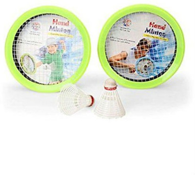 

Shrih Handminton, Neon Green Green Unstrung Badminton Racquet(G4 - 3.25 Inches, 250 g)