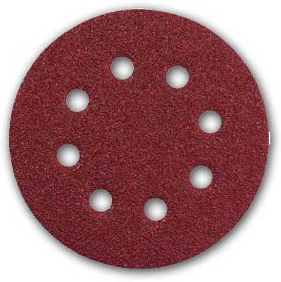 Inditrust 10 Velcro Sanding Discs 125mm - P 60 Emery Sandpaper(60 Pack of 10)